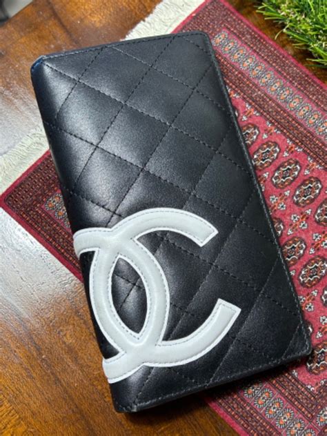 portafoglio chanel nero